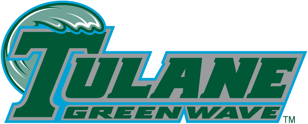 Tulane Green Wave 1998-Pres Wordmark Logo v4 diy DTF decal sticker